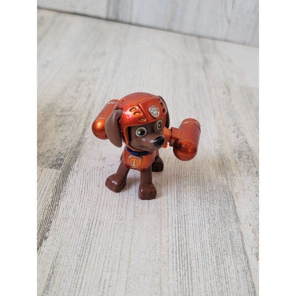 SML Zuma Paw Patrol Disney Junior orange dog toy figure